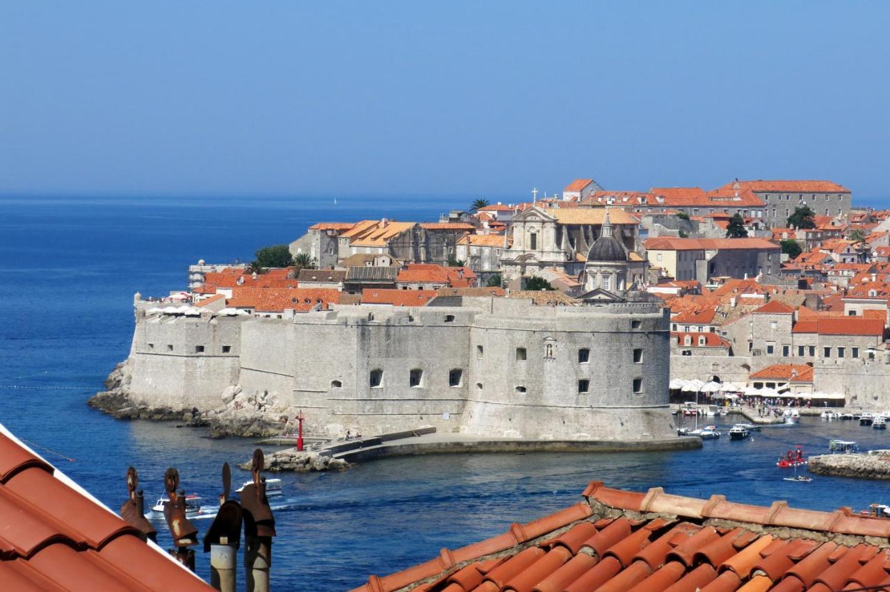 Sunset Over The Dubrovnik'S Old Town Dış mekan fotoğraf